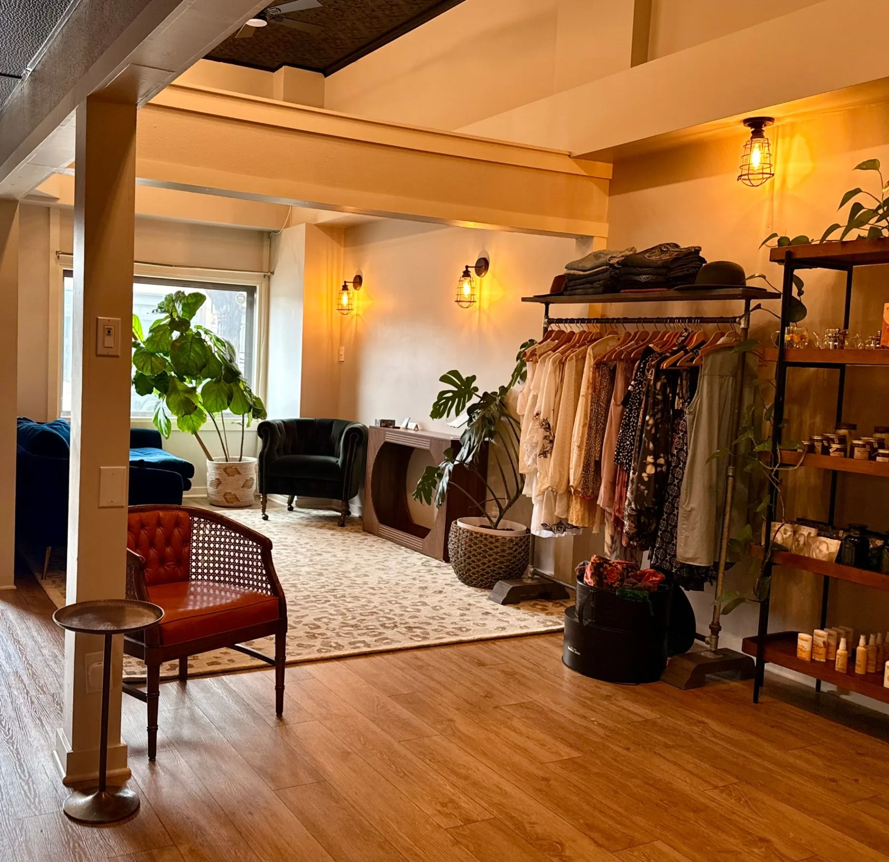 Root + Ritual lounge and retail space in Windsor, Colorado